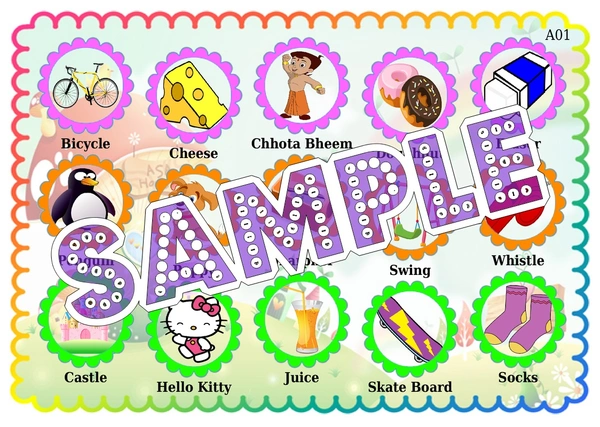 perty Kids theme Tambola Housie (list2639_1) - 16