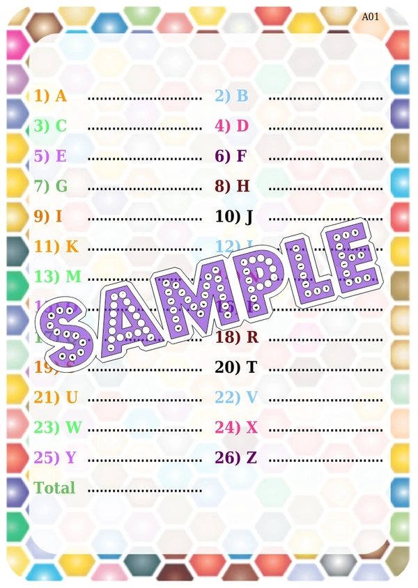 perty Kitchen theme Paper Games (list1663_1) - 24