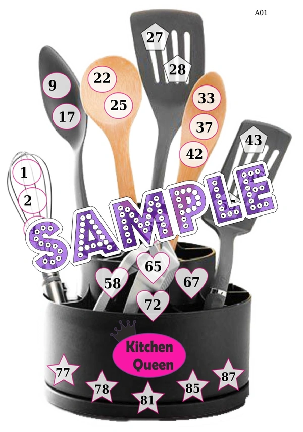 perty Kitchen theme Tambola Housie (list1362_1) - 24