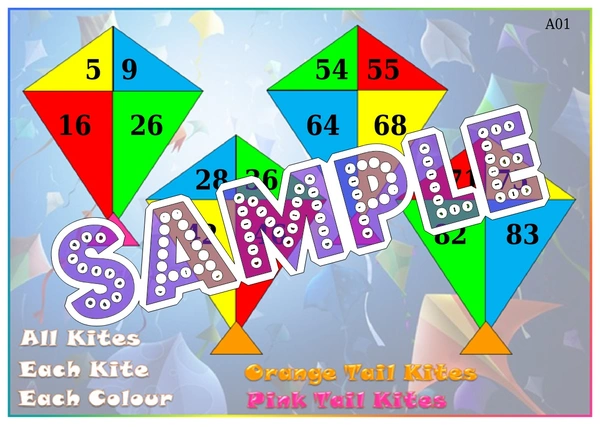 perty Kite theme Tambola Housie (list2528_1) - 24