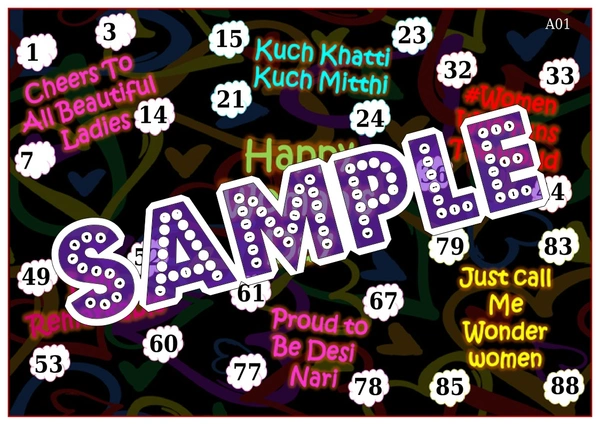 perty Ladies theme Tambola Housie (list3212_2) - 48