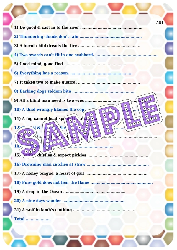 perty Language theme Paper Games (list1644_1) - 12
