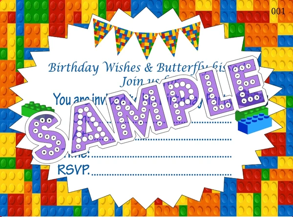 perty Lego theme Cards (list3455_1) - 16