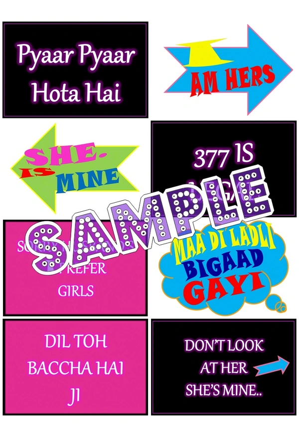 perty LGBT theme Props (list1836) - 8.9 x 5.9