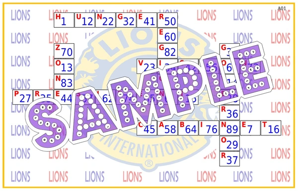 perty Lion theme Tambola Housie (list3531_1) - 8