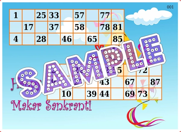 perty Makar Sankranti theme Tambola Housie (list1032_1) - 48