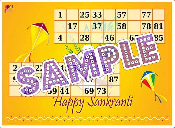 perty Makar Sankranti theme Tambola Housie (list1034_1) - 48