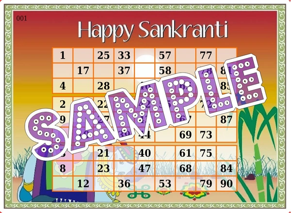perty Makar Sankranti theme Tambola Housie (list3152_1) - 16