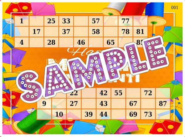 perty Makar Sankranti theme Tambola Housie (list3172_2) - 24
