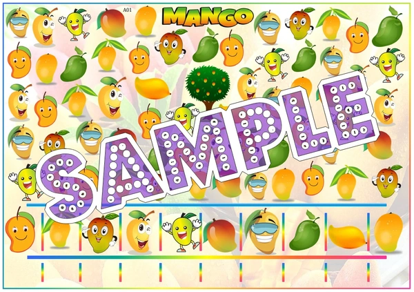 perty Mango theme Paper Games (list1770_1) - 6