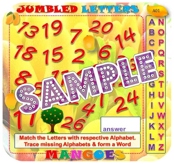perty Mango theme Paper Games (list3268_1) - 18