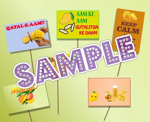 perty Mango theme Props (list1977) - 12.2 x 8.9