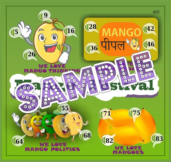 perty Mango theme Tambola Housie (list3560_1) - 36