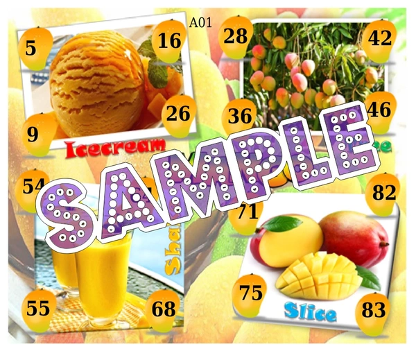 perty Mango theme Tambola Housie (list593_1) - 72