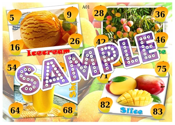 perty Mango theme Tambola Housie (list593_3) - 24