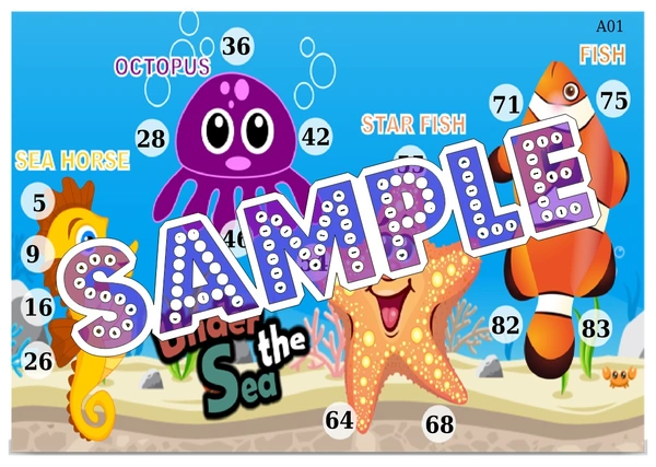 perty Marine theme Tambola Housie (list1256_1) - 24