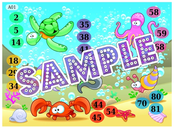 perty Marine theme Tambola Housie (list2340_1) - 48