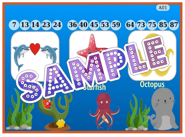 perty Marine theme Tambola Housie (list3514_1) - 16