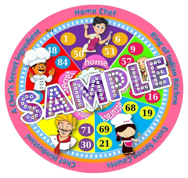 perty Masterchef theme Tambola Housie (list2805_1) - 12