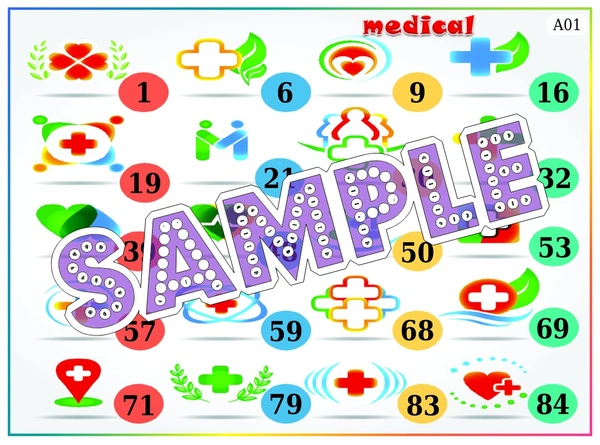 perty Medical theme Tambola Housie (list2346_1) - 24