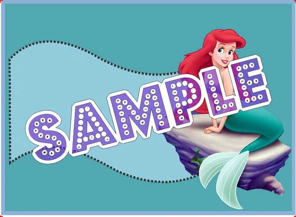 perty Mermaid theme Cards (list1947_1) - 36