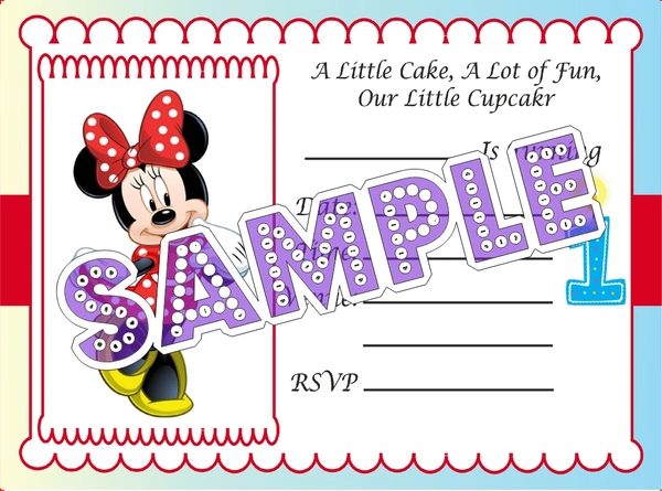 perty Mickey Mouse theme Cards (list3466_1) - 48