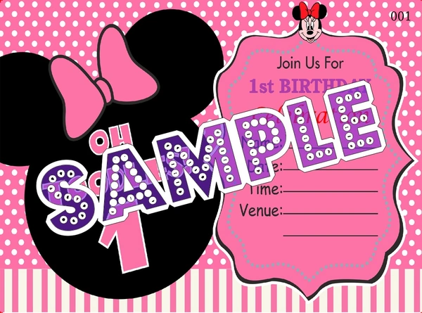 perty Mickey Mouse theme Cards (list3478_1) - 48