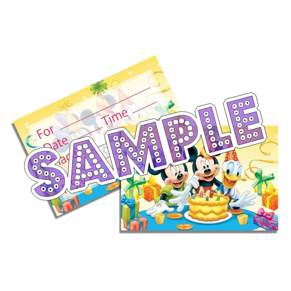 perty Mickey Mouse theme Cards (list3601_1) - 24
