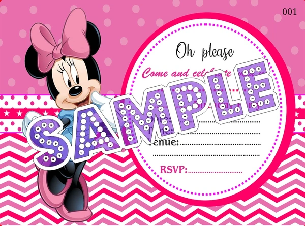 perty Mickey Mouse theme Cards (list3666_1) - 16