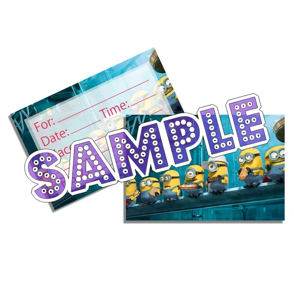 perty Minion theme Cards (list3493_1) - 16
