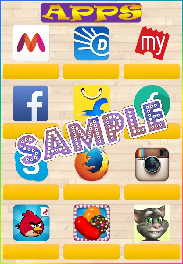 perty Mobile App theme Paper Games (list1609_1) - 12