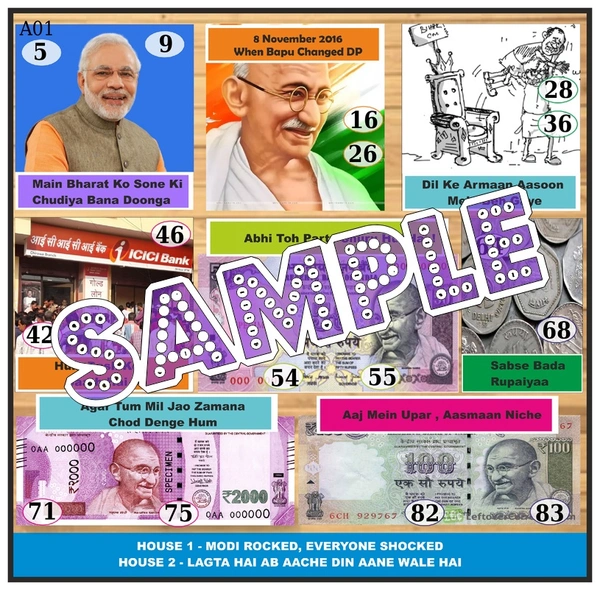perty Money theme Tambola Housie (list1421_1) - 36