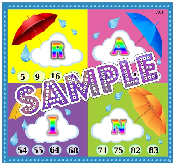 perty Monsoon theme Tambola Housie (list1157_1) - 36