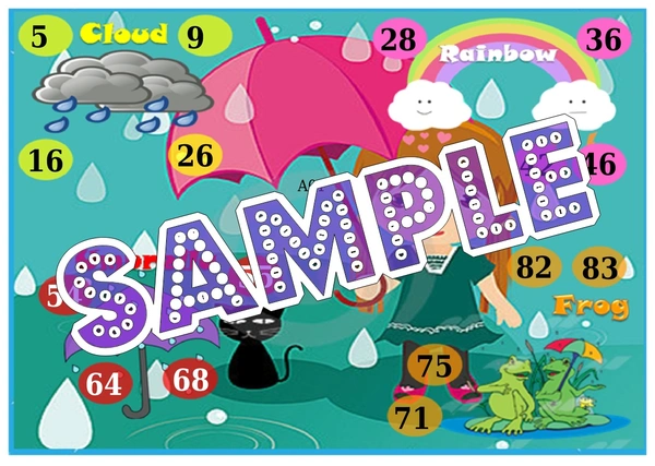 perty Monsoon theme Tambola Housie (list161_3) - 48