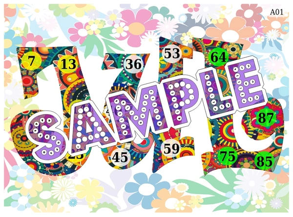 perty Months theme Tambola Housie (list3141_1) - 48