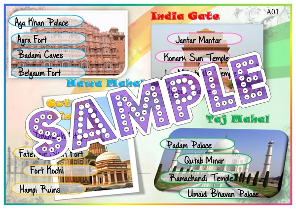 perty Monument theme Tambola Housie (list575_1) - 48
