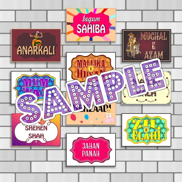 perty Mughal theme Props (list1898) - 6 x 4.4