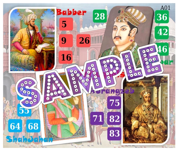 perty Mughal theme Tambola Housie (list612_1) - 72
