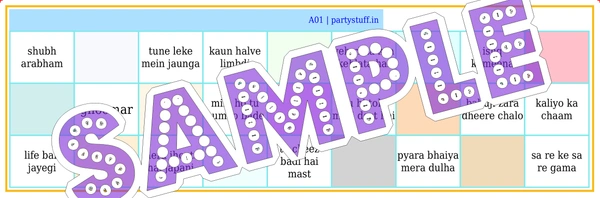 perty Musical theme Tambola Housie (list2113_4) - 48
