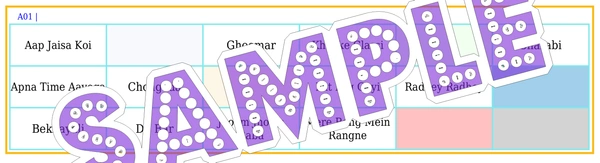 perty Musical theme Tambola Housie (list231_60) - 60