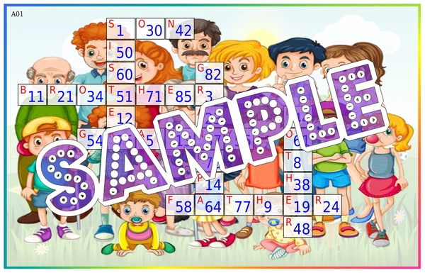 perty My Family theme Tambola Housie (list2812_1) - 24