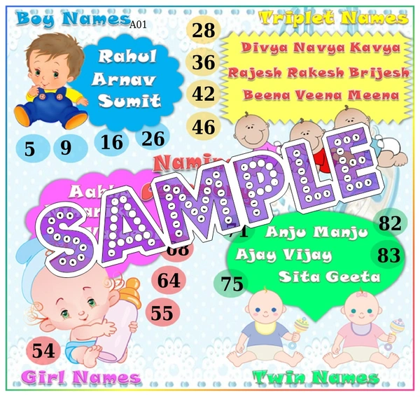 perty Naming Ceremony theme Tambola Housie (list2613_1) - 18