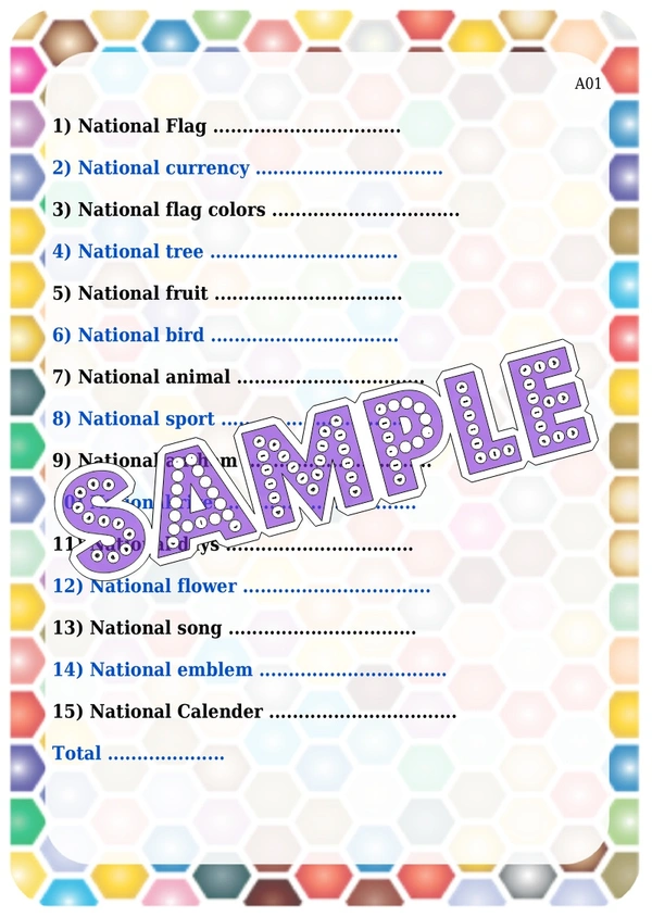 perty Nation theme Paper Games (list1698_1) - 24