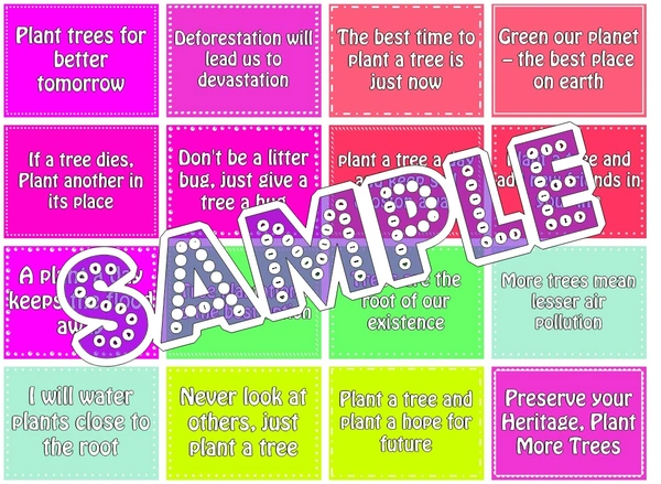 perty Nature theme Props (list4670) - 8.9 x 5.9
