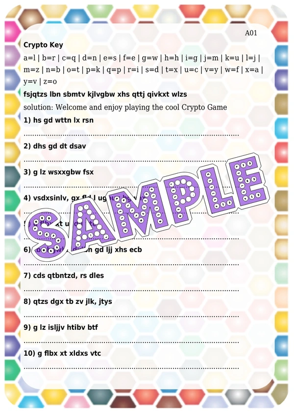 perty Naughty theme Paper Games (list1797_1) - 24