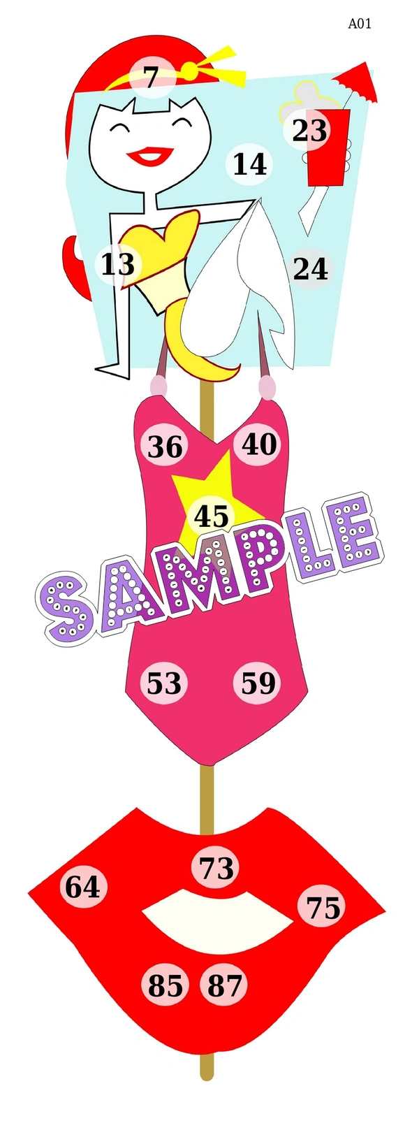 perty Naughty theme Tambola Housie (list3061_1) - 8