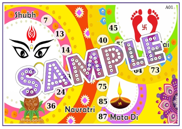 perty Navratri theme Tambola Housie (list1234_1) - 48