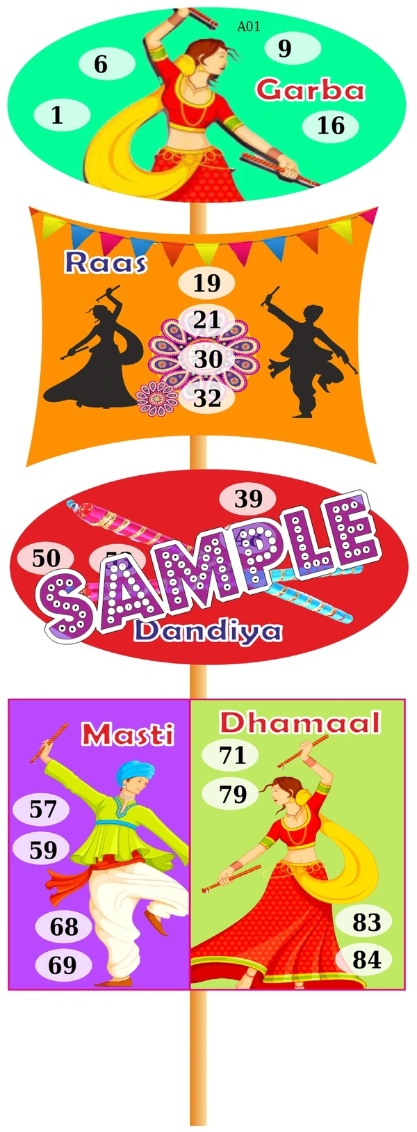 perty Navratri theme Tambola Housie (list1486_1) - 12