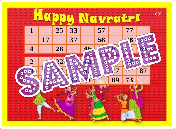 perty Navratri theme Tambola Housie (list2952_1) - 48