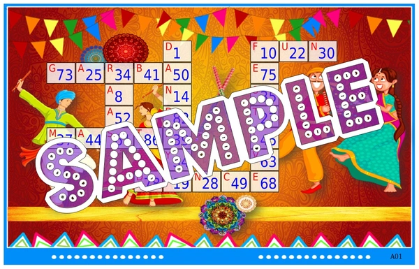 perty Navratri theme Tambola Housie (list2972_1) - 8